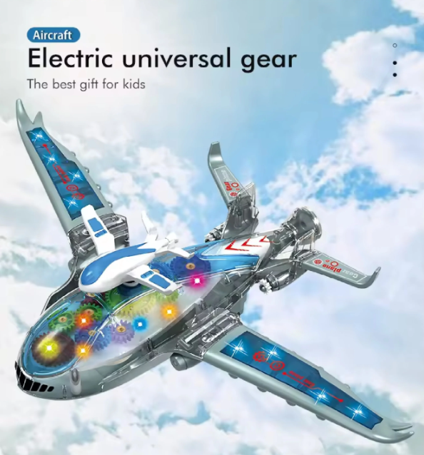 Electric Gear Airplane Toy