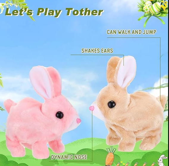 ELECTRIC PLUSH BUNNY TOY