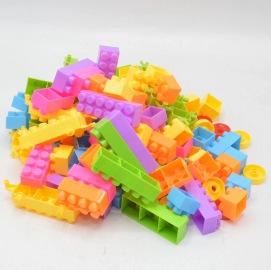 KIDS BUILDINGS BLOCKS 100PC BAG