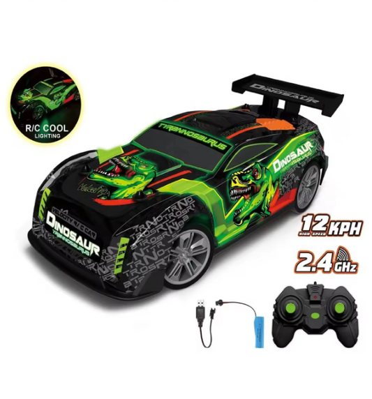 RC Dinosaur Theme Racing Car with Light