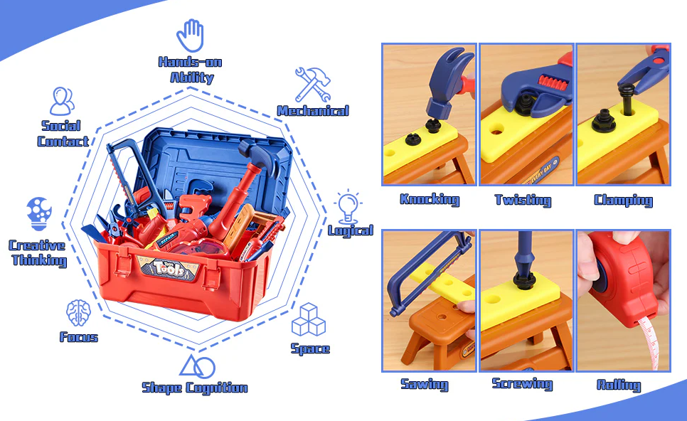 Electric Drill with Tool Accessories