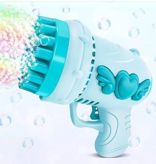 ELECTRIC BUBBLE GUN 32 HOLES