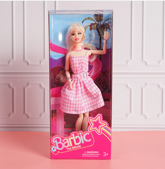 BARBIE DOLL PINK DRESS FOR GIRLS