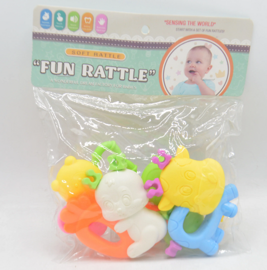 BABY SOFT RATTLES SET