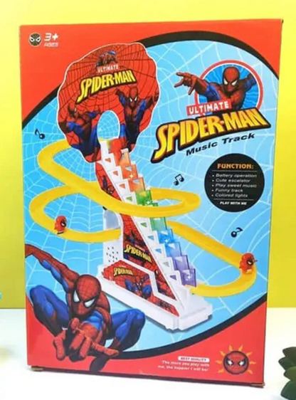 MUSICAL SPIDER MAN ROLLAR COASTER TRACK WITH LIGHTS