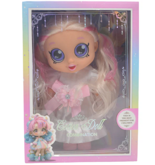 BEAUTIFULL COTTON DOLL BIG EYES