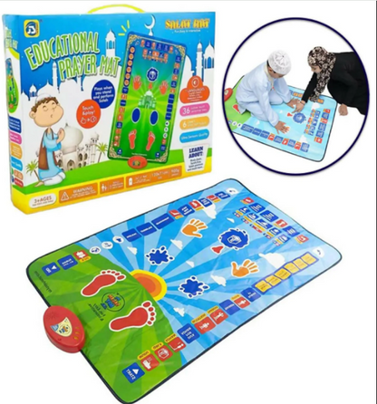 MY SALAH MAT EDUCATIONAL PRAYER MAT Fun, Easy & Interactive