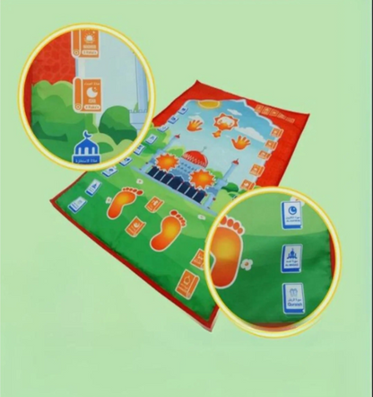 MY SALAH MAT EDUCATIONAL PRAYER MAT Fun, Easy & Interactive